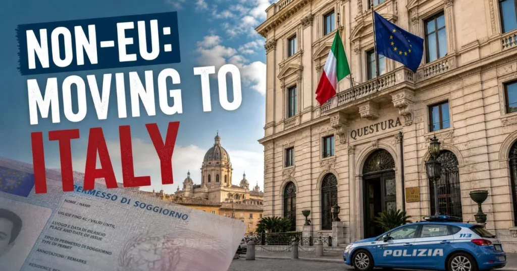 Cittadini extra-UE che si trasferiscono in Italia